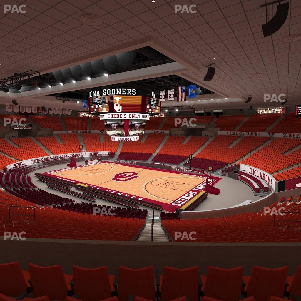 Lloyd Noble Center - Section 204 Seat View