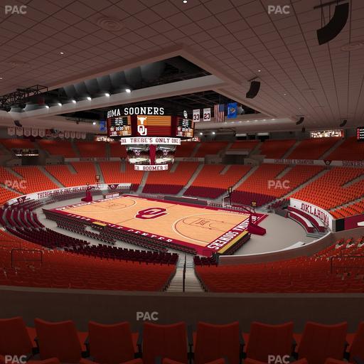 Lloyd Noble Center - Section 204 Seat View