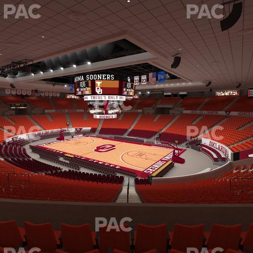 Lloyd Noble Center - Section 204 Seat View