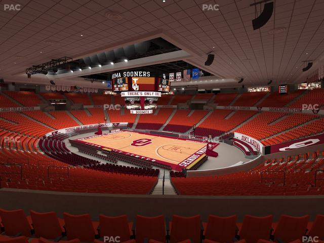 Lloyd Noble Center - Section 204 Seat View