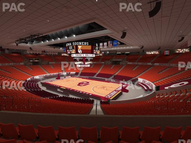 Lloyd Noble Center - Section 204 Seat View