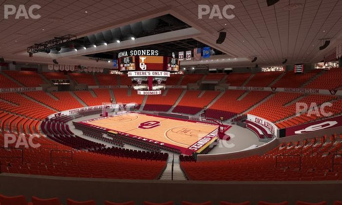 Lloyd Noble Center - Section 204 Seat View