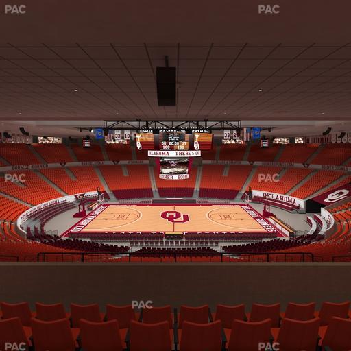 Lloyd Noble Center - Section 207 Seat View