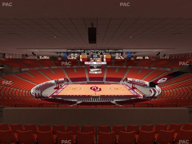 Lloyd Noble Center - Section 207 Seat View