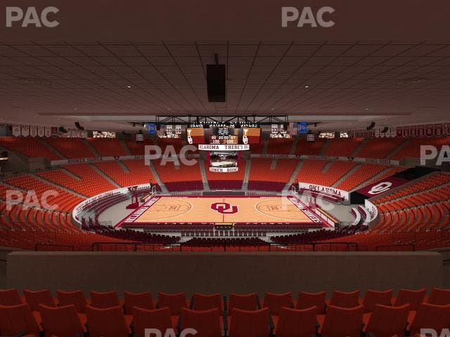 Lloyd Noble Center - Section 207 Seat View