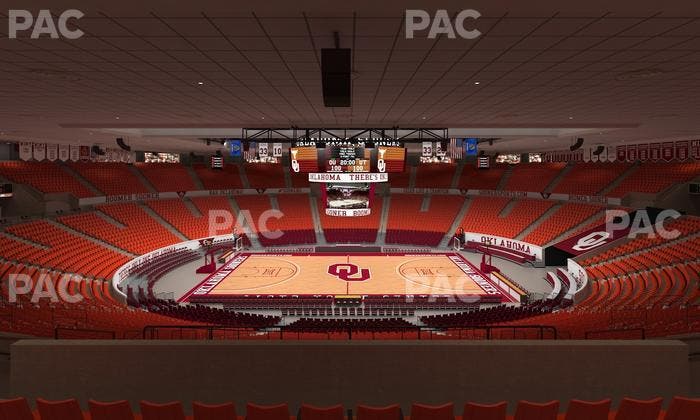 Lloyd Noble Center - Section 207 Seat View
