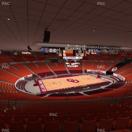 Lloyd Noble Center - Section 209 Seat View