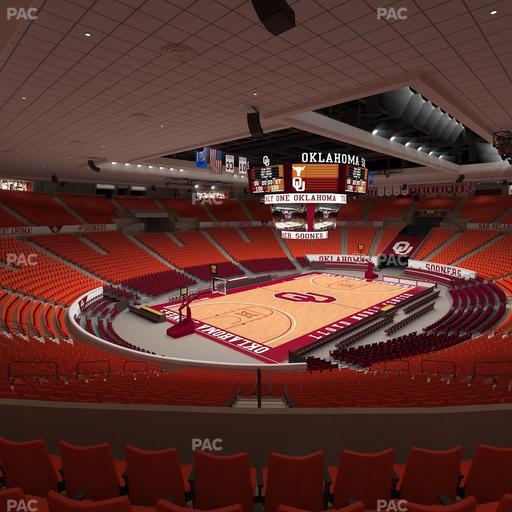 Lloyd Noble Center - Section 211 Seat View