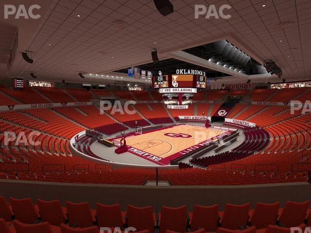 Lloyd Noble Center - Section 211 Seat View