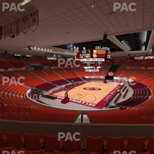 Lloyd Noble Center - Section 212 Seat View