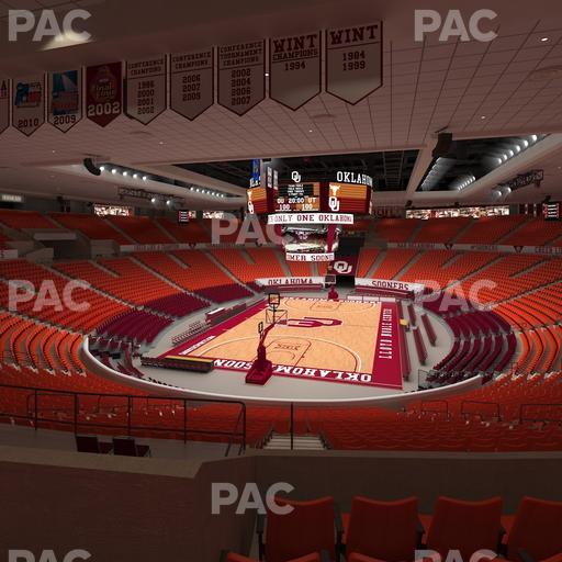 Lloyd Noble Center - Section 213 Seat View