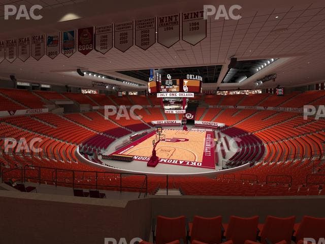 Lloyd Noble Center - Section 213 Seat View