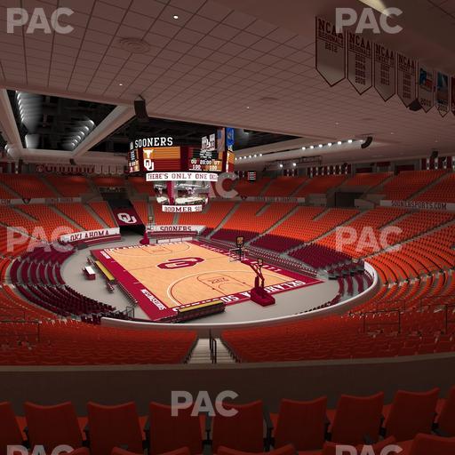 Lloyd Noble Center - Section 216 Seat View