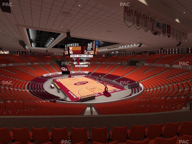 Lloyd Noble Center - Section 216 Seat View