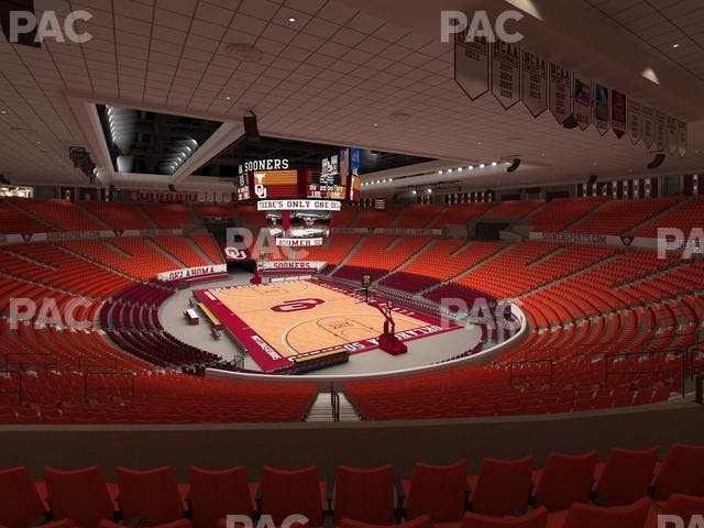 Lloyd Noble Center - Section 216 Seat View