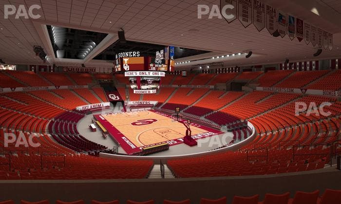 Lloyd Noble Center - Section 216 Seat View