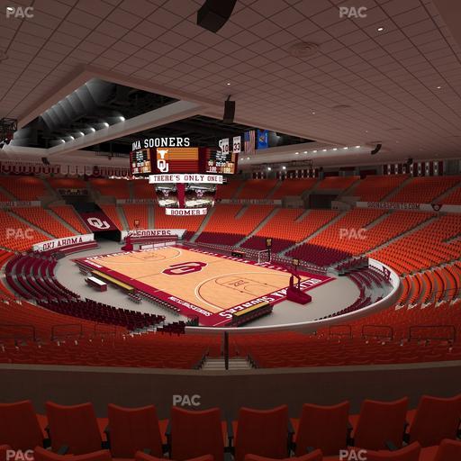 Lloyd Noble Center - Section 217 Seat View