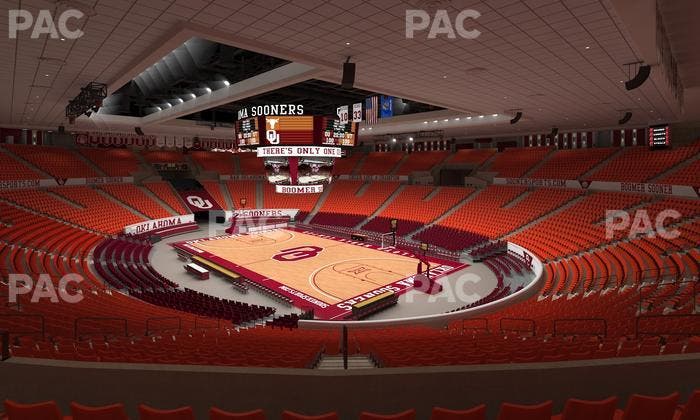 Lloyd Noble Center - Section 217 Seat View