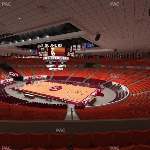 Lloyd Noble Center - Section 218 Seat View