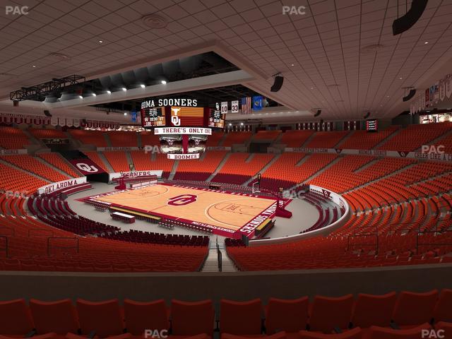 Lloyd Noble Center - Section 218 Seat View