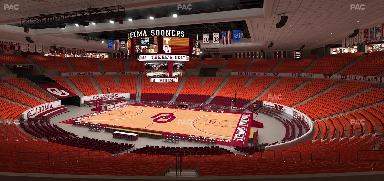 Lloyd Noble Center - Section 219 Seat View