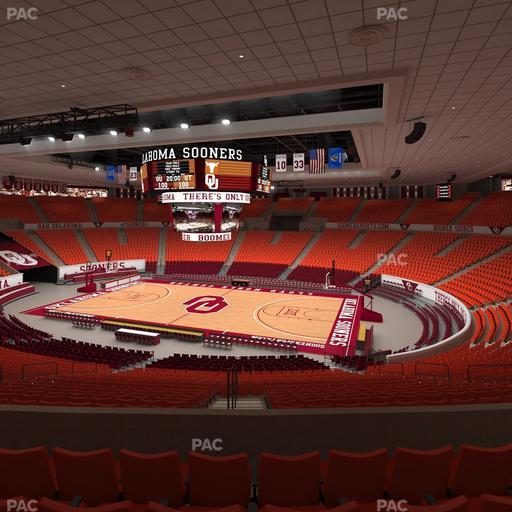 Lloyd Noble Center - Section 219 Seat View