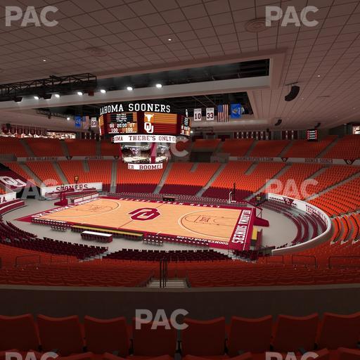 Lloyd Noble Center - Section 219 Seat View