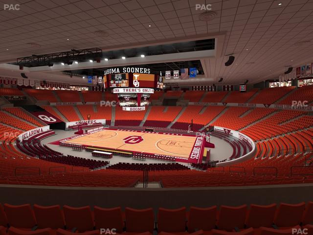 Lloyd Noble Center - Section 219 Seat View