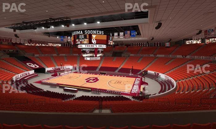 Lloyd Noble Center - Section 219 Seat View