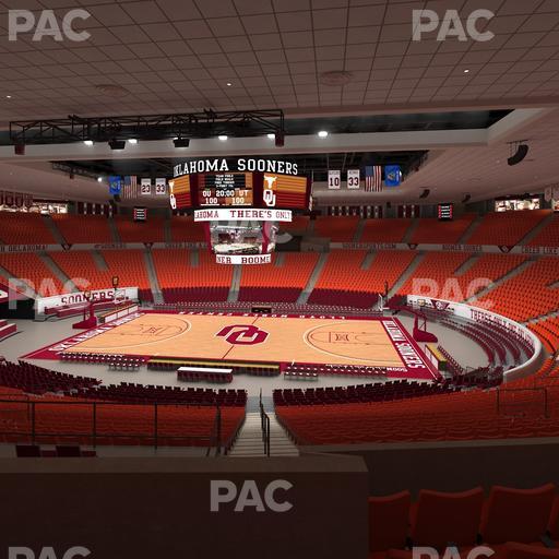 Lloyd Noble Center - Section 220 Seat View