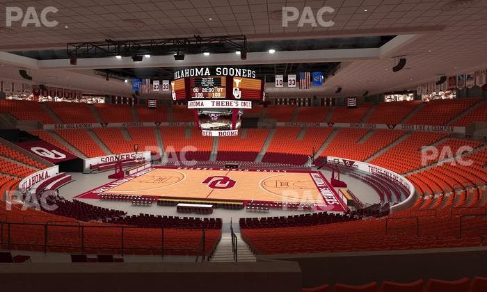 Lloyd Noble Center - Section 220 Seat View