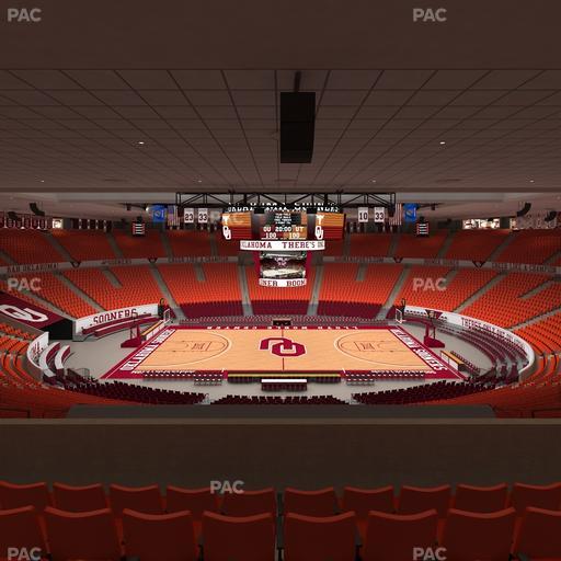 Lloyd Noble Center - Section 221 Seat View