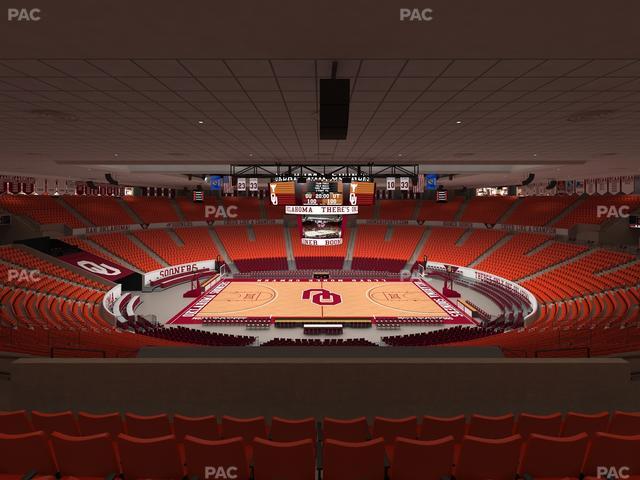 Lloyd Noble Center - Section 221 Seat View