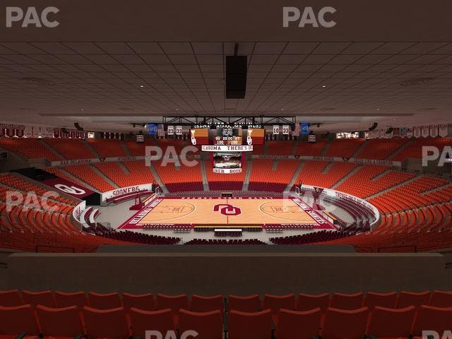 Lloyd Noble Center - Section 221 Seat View