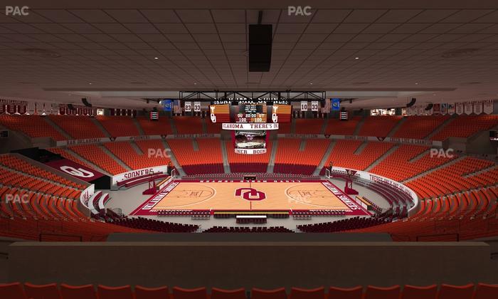 Lloyd Noble Center - Section 221 Seat View