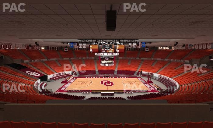 Lloyd Noble Center - Section 221 Seat View