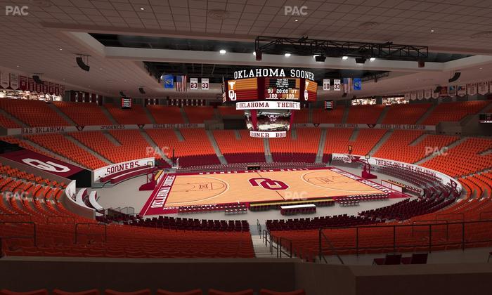 Lloyd Noble Center - Section 222 Seat View