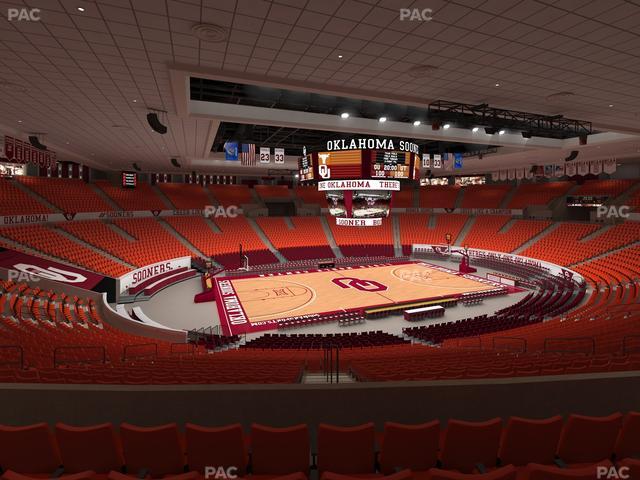 Lloyd Noble Center - Section 223 Seat View