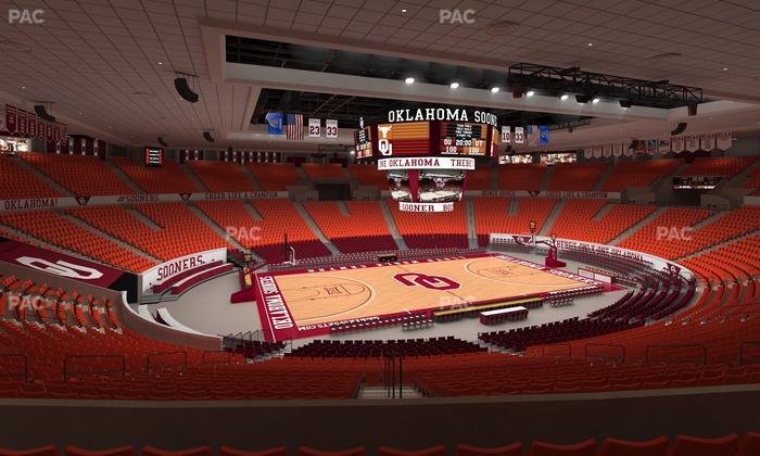 Lloyd Noble Center - Section 223 Seat View