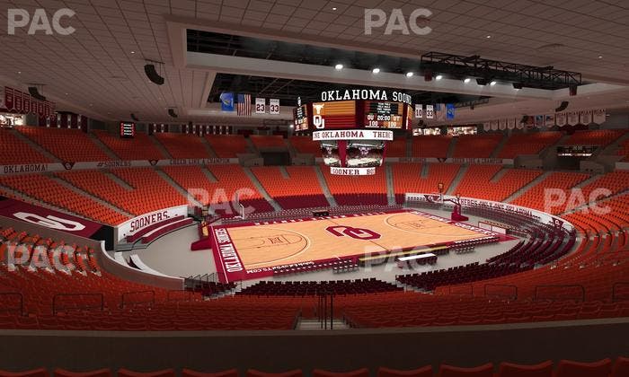Lloyd Noble Center - Section 223 Seat View