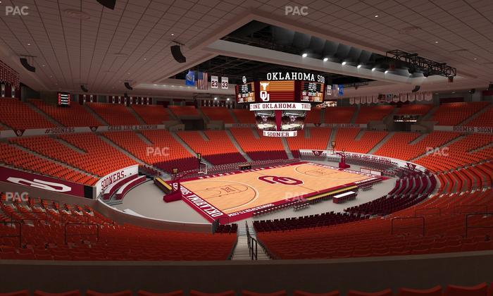 Lloyd Noble Center - Section 224 Seat View