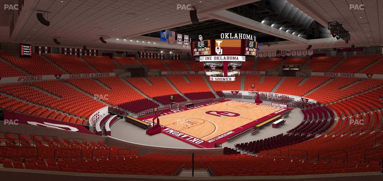 Lloyd Noble Center - Section 225 Seat View