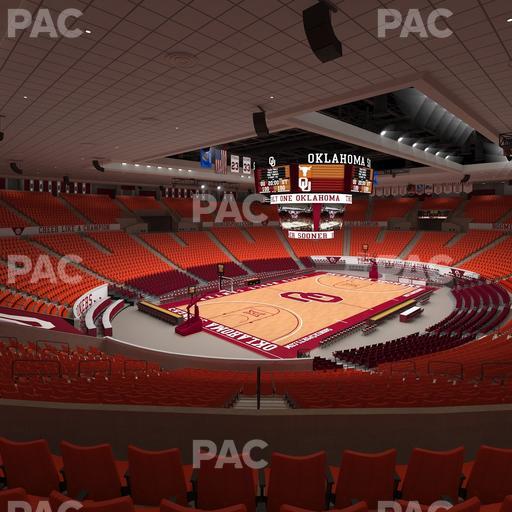 Lloyd Noble Center - Section 225 Seat View
