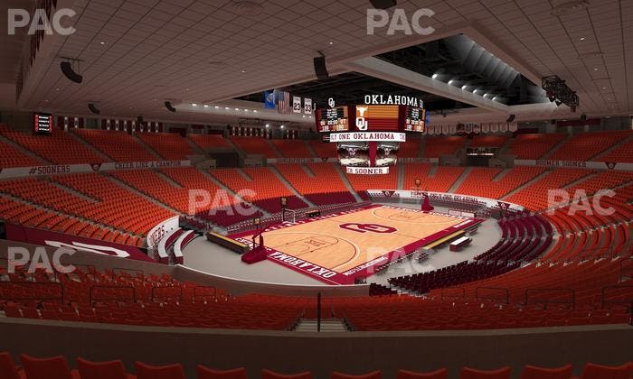 Lloyd Noble Center - Section 225 Seat View