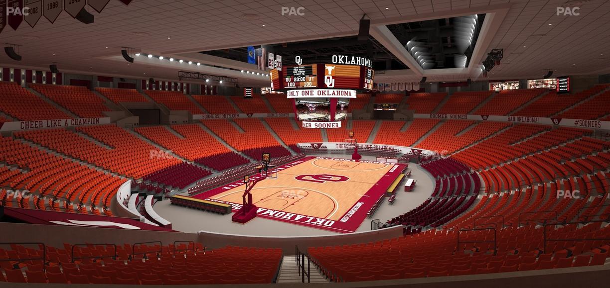 Lloyd Noble Center - Section 226 Seat View