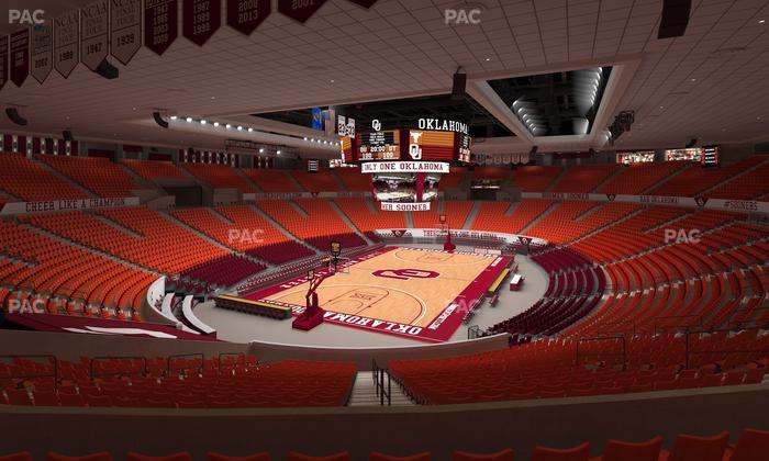 Lloyd Noble Center - Section 226 Seat View
