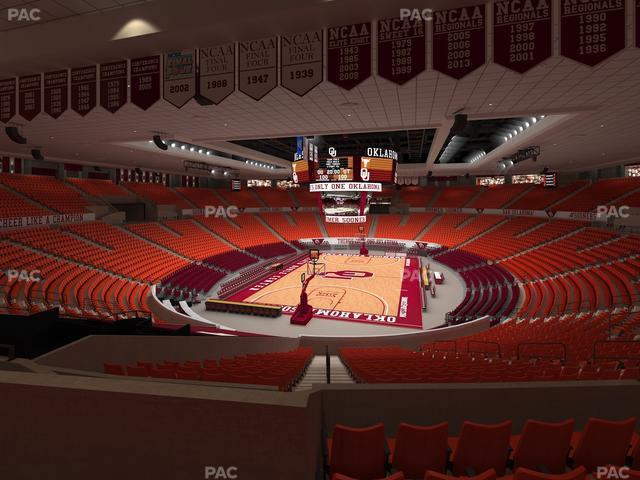 Lloyd Noble Center - Section 227 Seat View