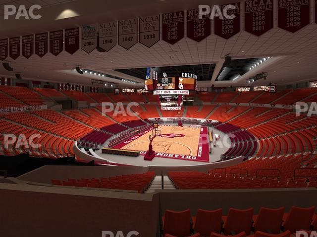 Lloyd Noble Center - Section 227 Seat View