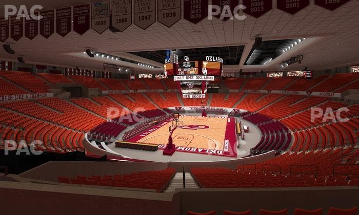 Lloyd Noble Center - Section 227 Seat View