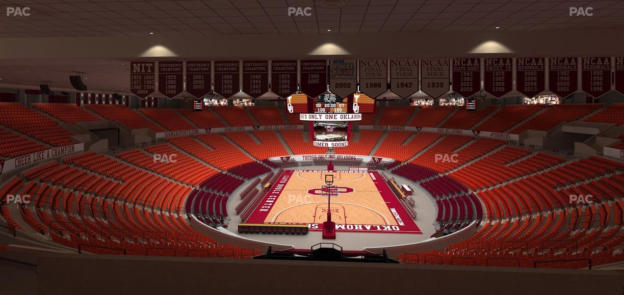 Lloyd Noble Center - Section 228 Seat View